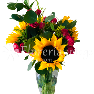 arreglos-florales-a-domicilio-GIRMR-BV-girasoles-y-minirosa